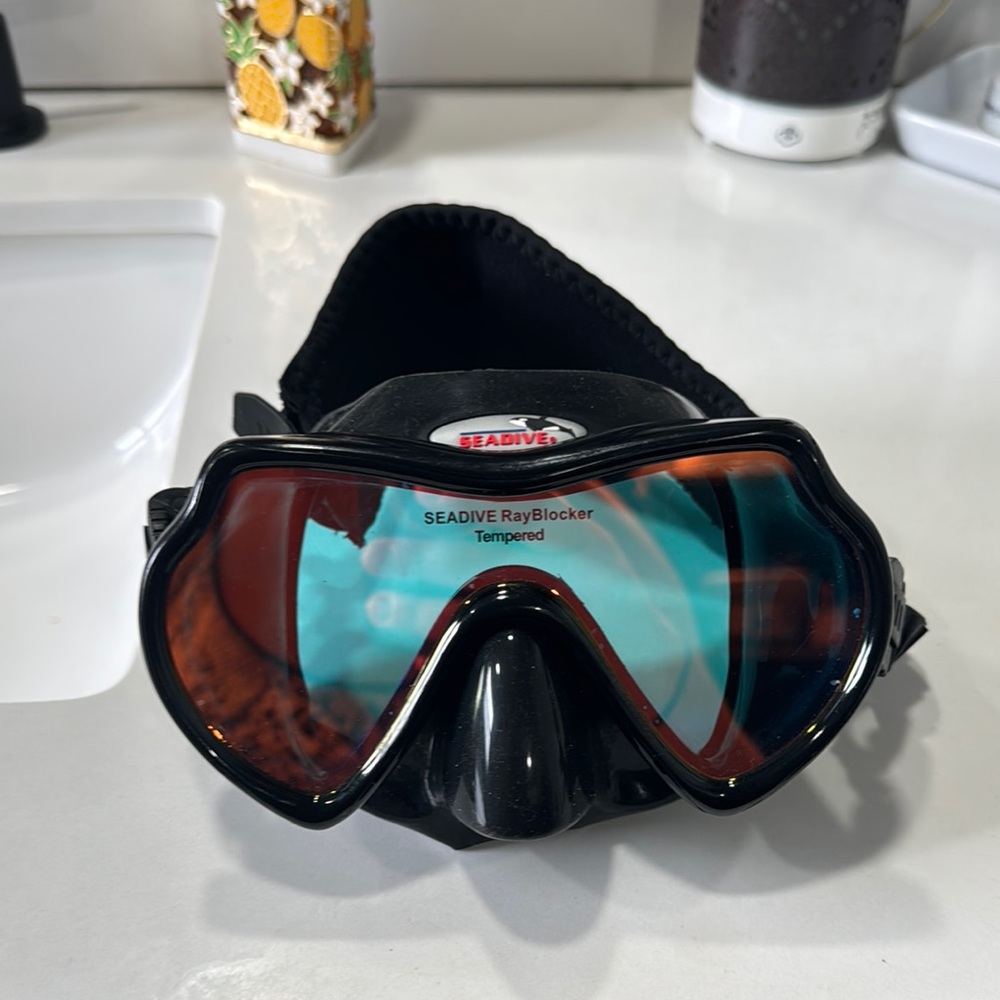 Sea dive ray blocker tempered dive goggles